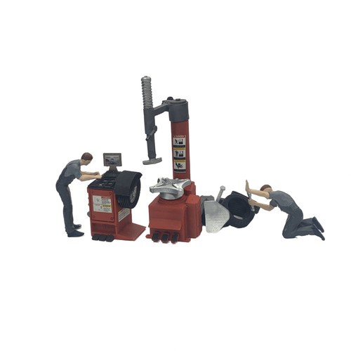 Diorama garage 43 service - 1/43,