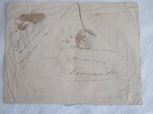 Lettre griffe sous prefet - 38,