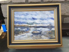 Joli TABLEAU HUILE TRÈ