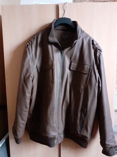 Blouson aspect cuir - , homme
