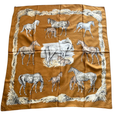 Foulard hermès les poulains - foulard, "les
