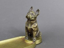 French Art Deco bulldog bronze