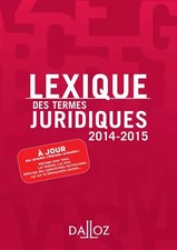 Lexique des termes juridiques