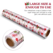  Stobok Papier de cellophane