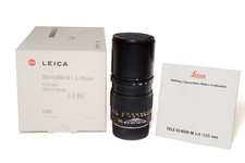 Objectif Manuel Leica M Elmar 135mm F4 11861 Allemagne Beau