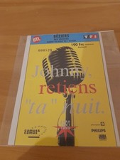 billet place ticket concert