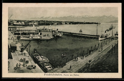 Carte postale friedrichshafen - postale,