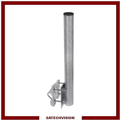 Fixation droit balcon mât - droit,