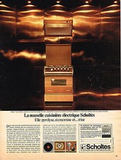 PUBLICITE  1975   SCHOLTES