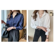 Chemise rayée décontractée