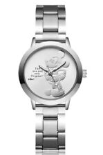 ✅ Montre neuve Mickey unisexe Argent Bracelet Bijoux Walt Disney 