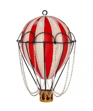 Miniature en Étain De Une Ballon à Air Chaud à Accrocher Meubles Magasin 1 Mètre