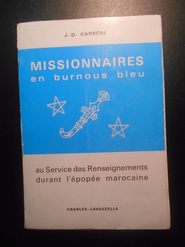 Missinnaires burnous bleu - en,
