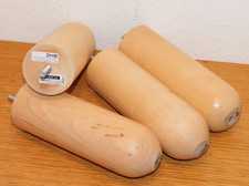 LOT 4 PIEDS à VISSER IKEA 203.037.51 18157 MEUBLE LIT NORSBORG BOIS MOBILIER