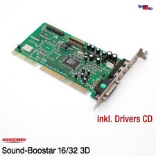 Highscreen Sound-Boostar 16/32 3D V1.4 ISA AD1816AJS Carte Son DOS WIN