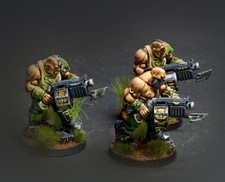 Ogryns Astra Militarum warhammer 40K ** COMMISSION ** peinture