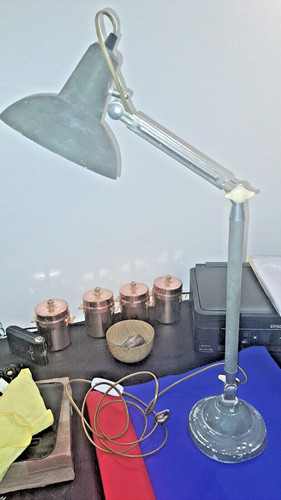Lampe atelier super chrome - super,