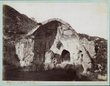 Italie, Baïes, Temple de Diana Lucifera, ca.1880, tirage vintage Tirage vintage,