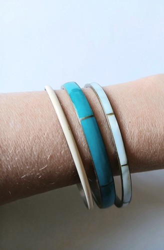 Lot bracelets anciens - lot,