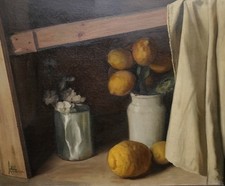 NATURE MORTE AUX CITRONS