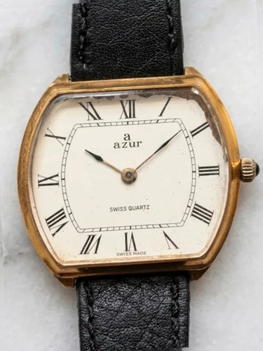 Montre vintage azur swiss - montre,
