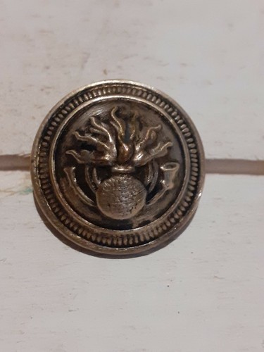 Ancien bouton pompier - ancien,