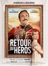 LE RETOUR DU HERO Affiche Cinéma Originale pliée Movie Poster JEAN DUJARDIN