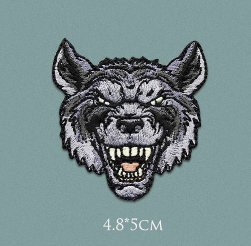 Patch écusson brode tete - Écusson,