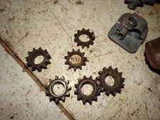 lot pignon poulie mobylette