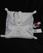 🍀Doudou Plat Lapin Blanc