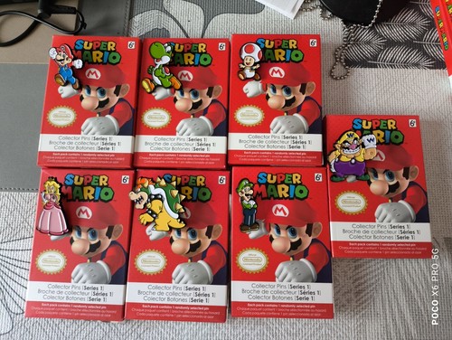 Lot pins super mario série - lot,