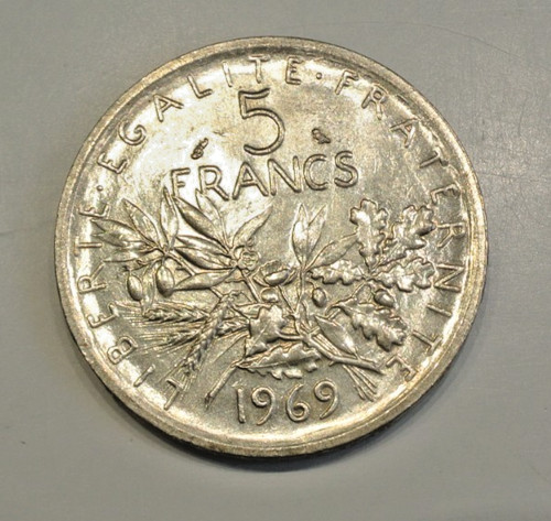 Annee rare sup 5 francs - rare,