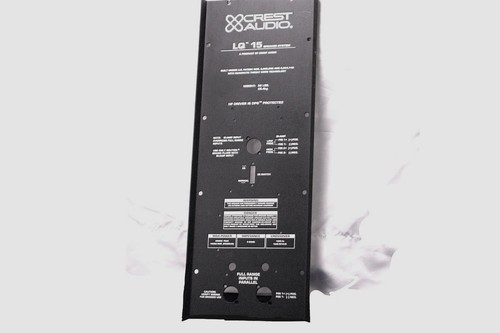 New crest audio loudspeaker - crest,