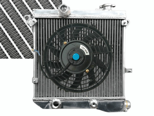 Aluminium radiateur fan pour - aluminium,