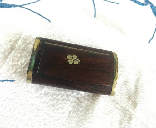 Tabatière poche bois - tabatière,