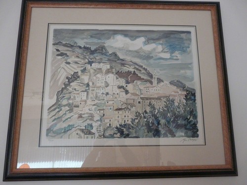 Lithographie yves brayer - lithographie,