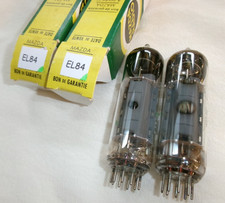 PAIRE LAMPE MAZDA bq 1968 EL84