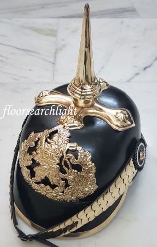 Casque russe allemand cuir - casque,