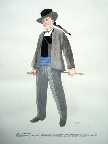 Bretagne costume breton - costume,