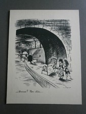 PEYNET Raymond - GRAVURE HUMORISTIQUE - DEVINES ? MON CHERI - 1943