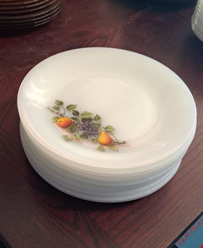Lot assiettes plates - 12,