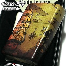 Briquet Zippo design bateau