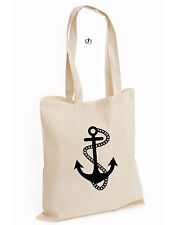 ANCRE SAILOR COTON FOURRE-TOUT SWAG MODE CROIX NAUTIQUE RÉTRO TATOUAGE (ANCRE, SAC)