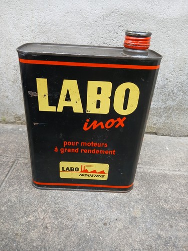Bidon huile labo - labo, 2