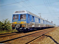photo couleur (24x18,5 cm locomotive Z 6400 élément automoteur de banlieue