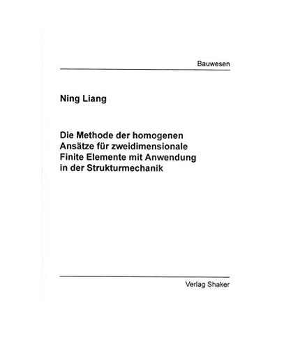 Die methode der homogenen - die,