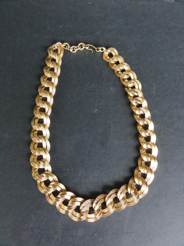 Monet collier vintage - collier, doré