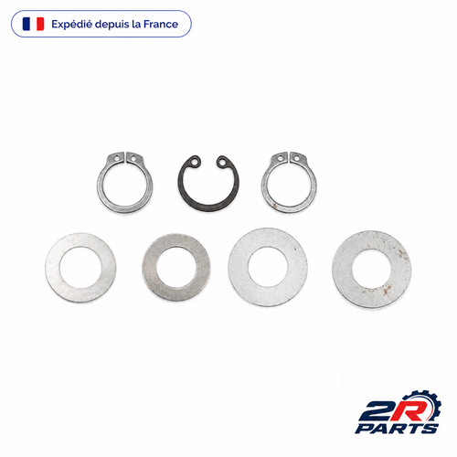 Kit rondelles 3 circlips - rondelles,