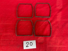 4 ENCADREMENTS CHROME DE PHARE