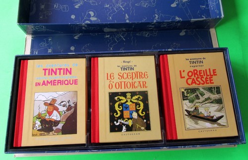 Tintin herge coffret - tintin, en